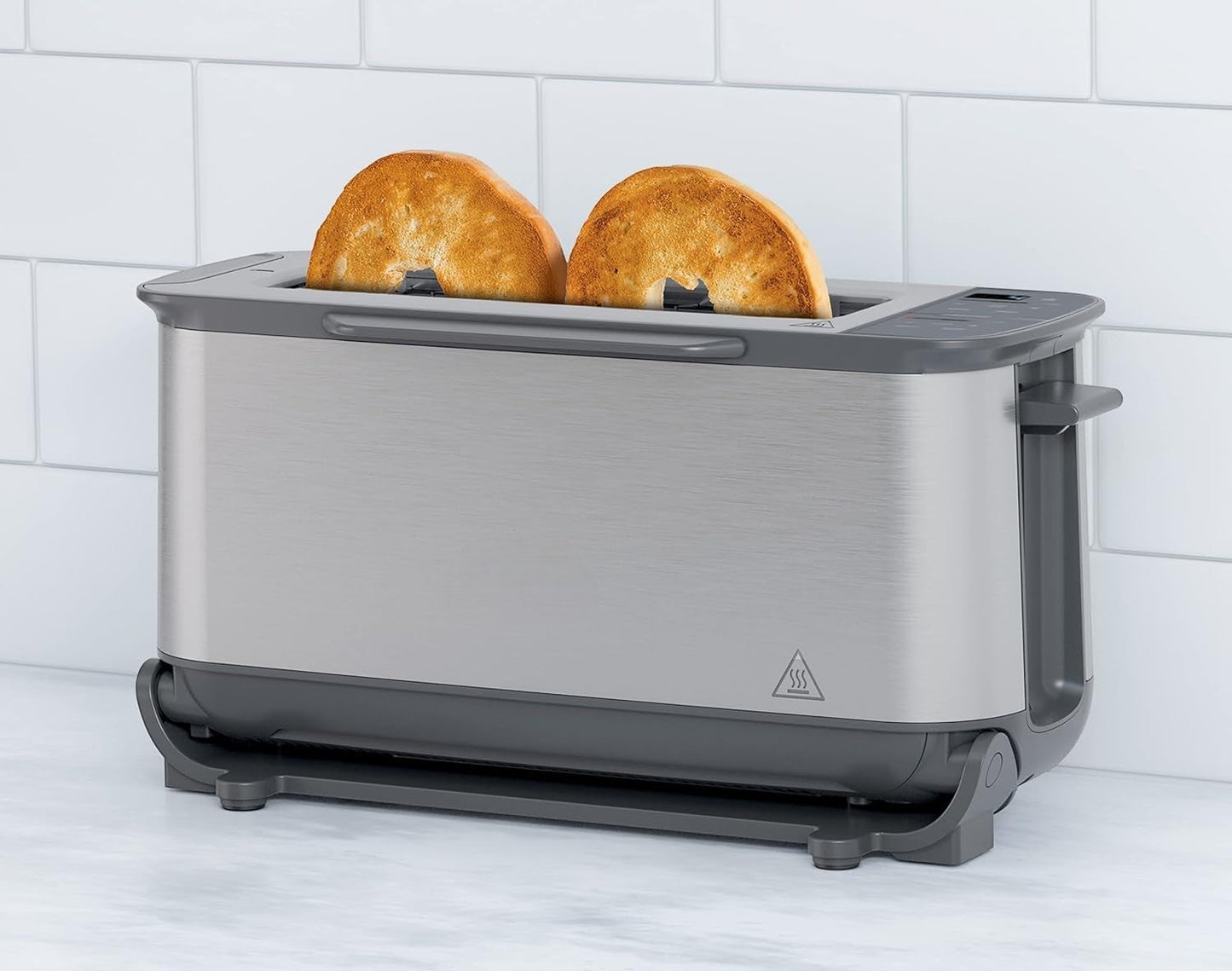 Tostadora y Horno Compacto 2 en 1 con Función Flip