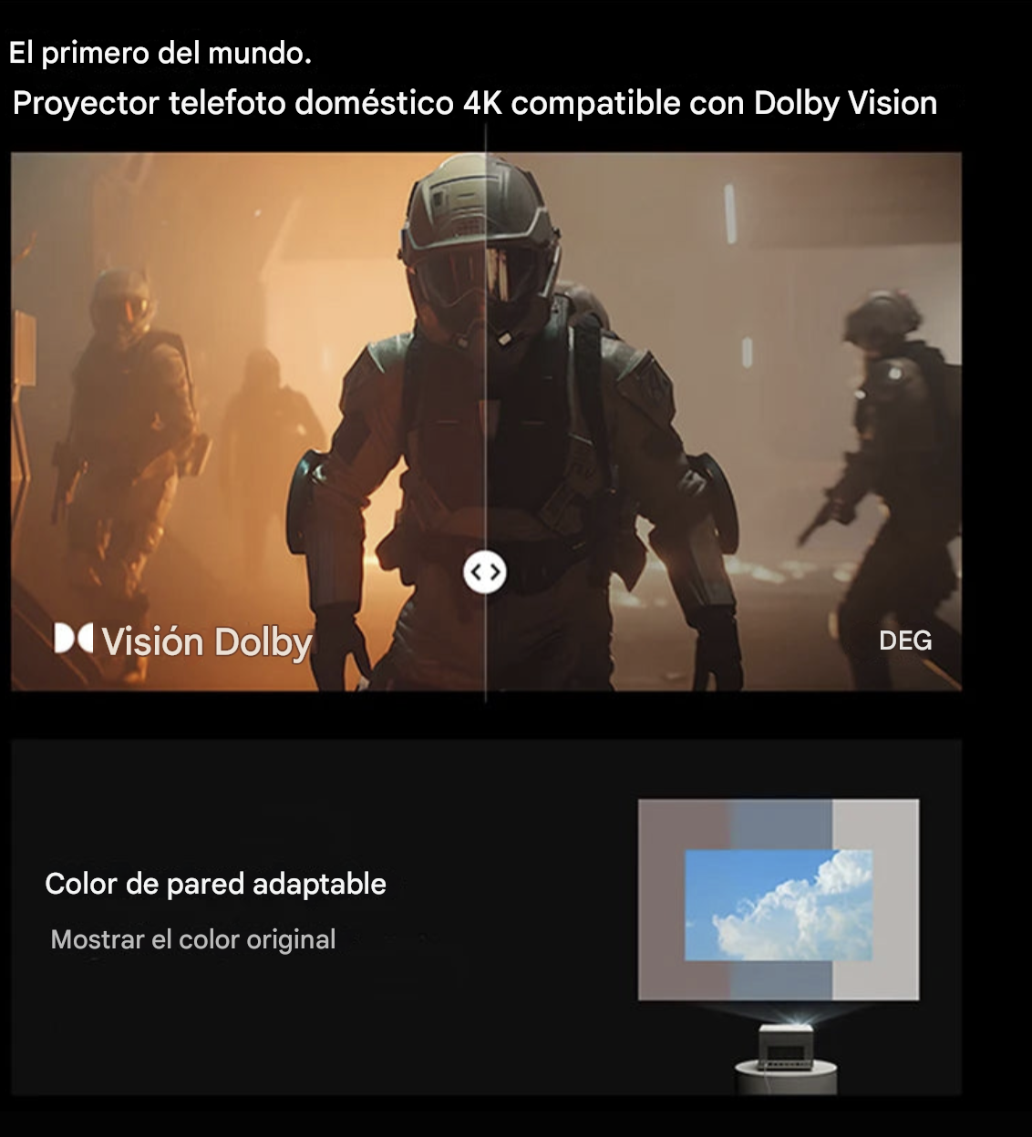 XGIMI RS Pro 3 – Experiencia Cinematográfica en 4K