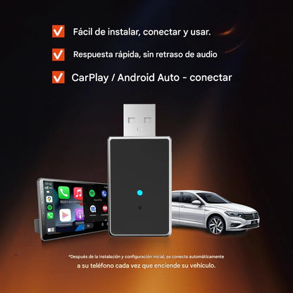 Mini Dongle - Conexión Inalámbrica Compacta para tu Vehículo