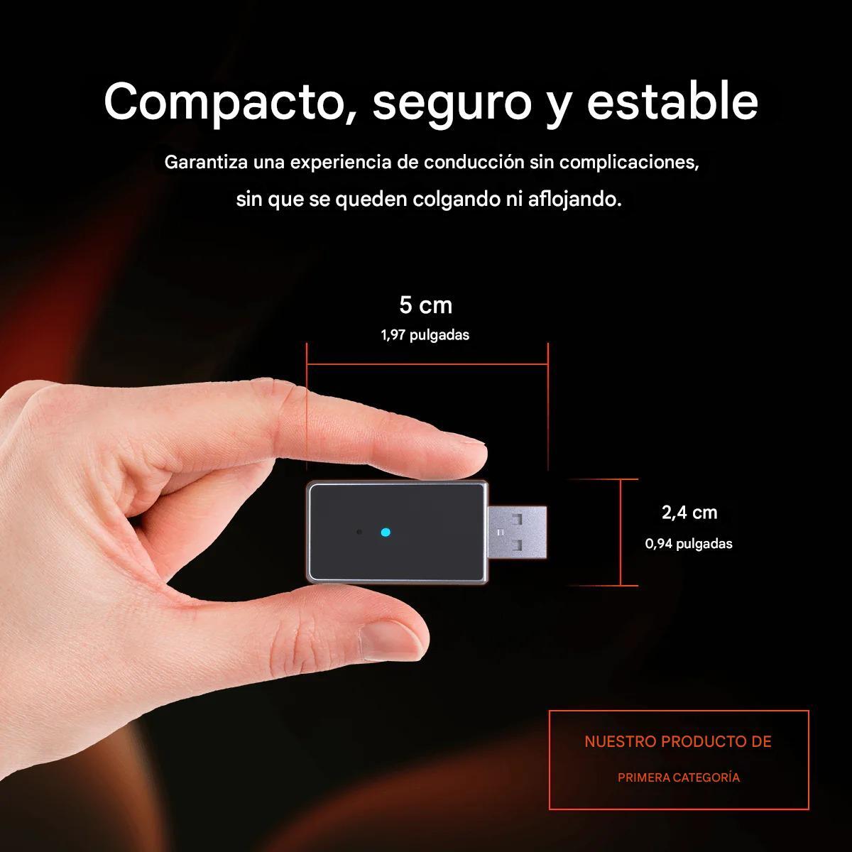 Mini Dongle - Conexión Inalámbrica Compacta para tu Vehículo