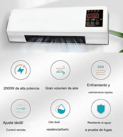 Acondicionador de Aire Mini Split 2 en 1 Multifuncional