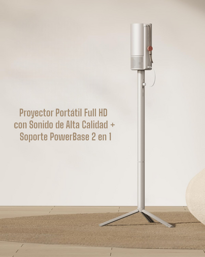 Proyector Portátil Full HD con Sonido de Alta Calidad