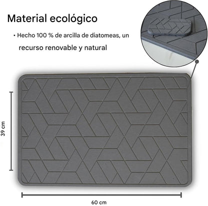 Alfombrilla de Baño Ecológica de Diatomeas