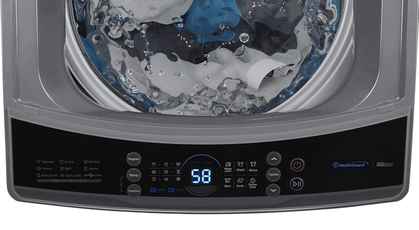 Lavadora Portátil Compacta de 0.9 Pies Cúbicos con 5 Ciclos de Lavado