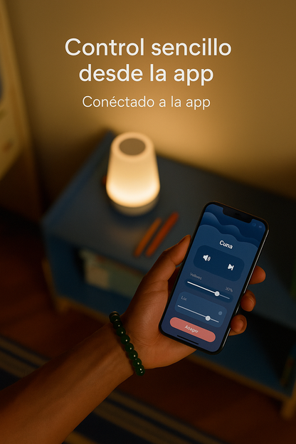 Lampara del sueño con sonido para Bebés
