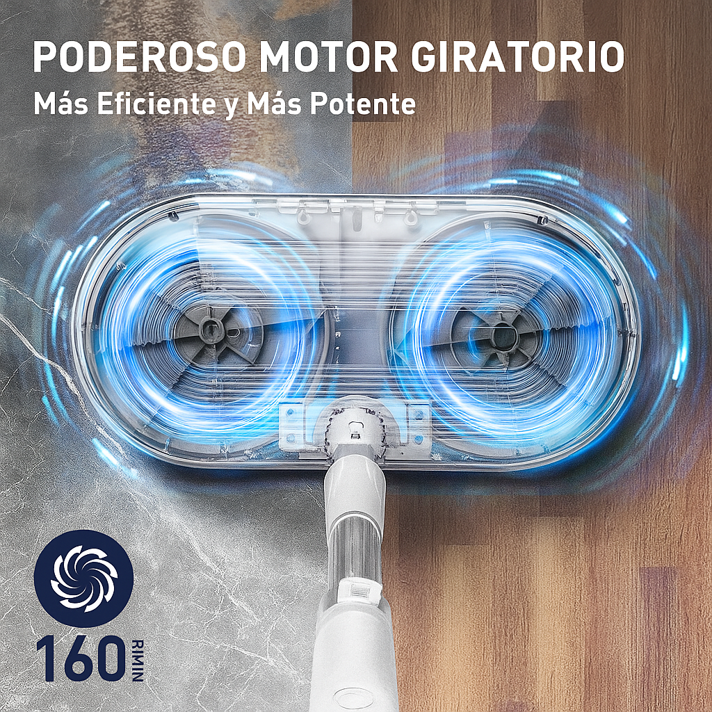 Mopa Eléctrica Sin Cable