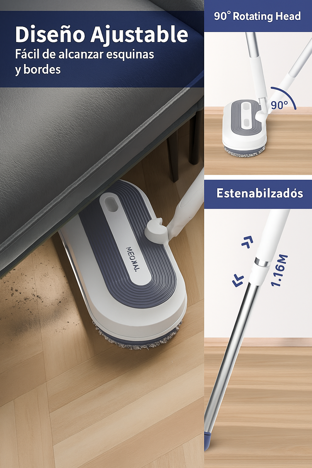 Mopa Eléctrica Sin Cable