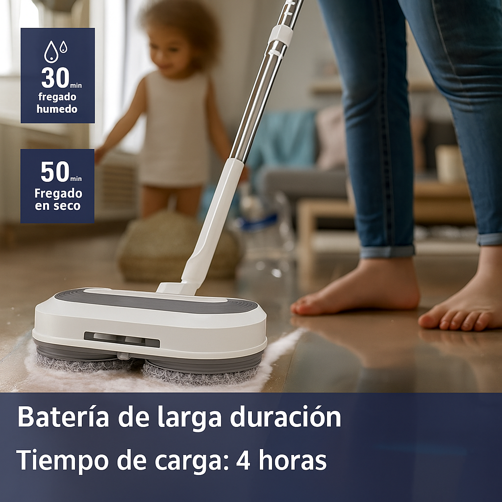 Mopa Eléctrica Sin Cable
