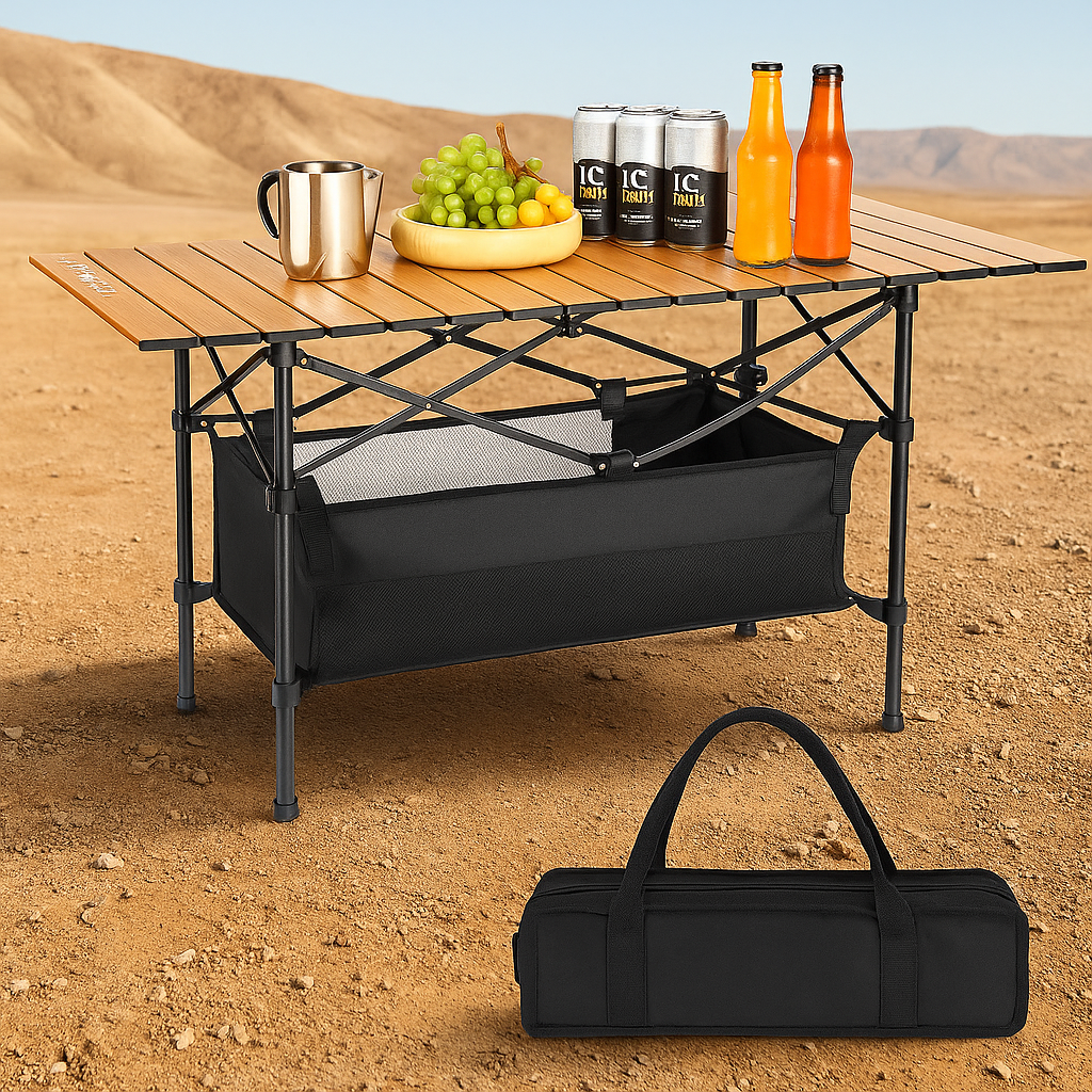 Pack Aventurero: Mesa plegable + Sillon XL