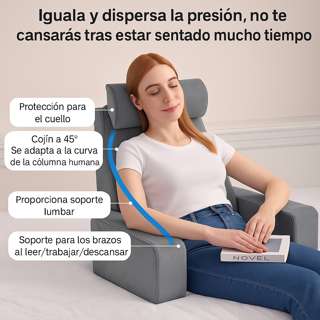 Cojín de Lectura Comodidad Total