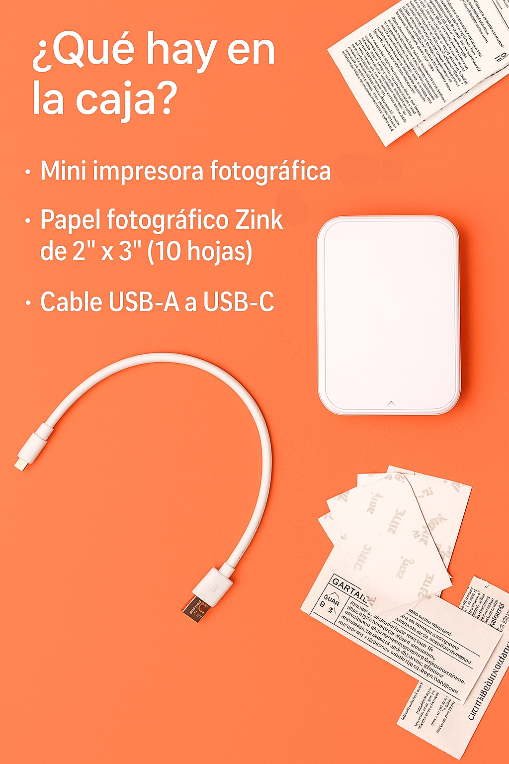 Impresora Móvil de Fotos
