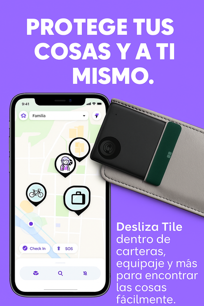 Tarjeta Localizadora - Tile