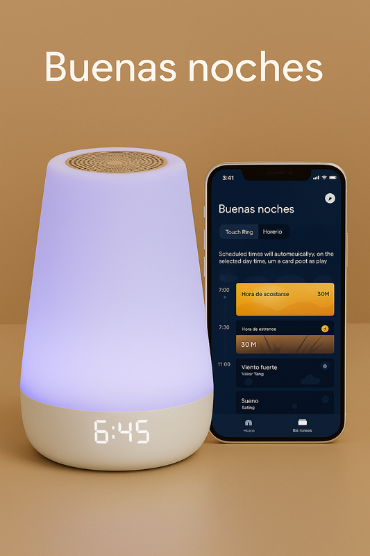 Lampara del sueño con sonido para Bebés