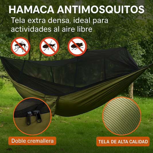 Hamaca de Camping con Mosquitero