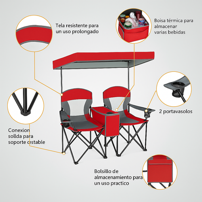 DUO CAMP –Silla plegable