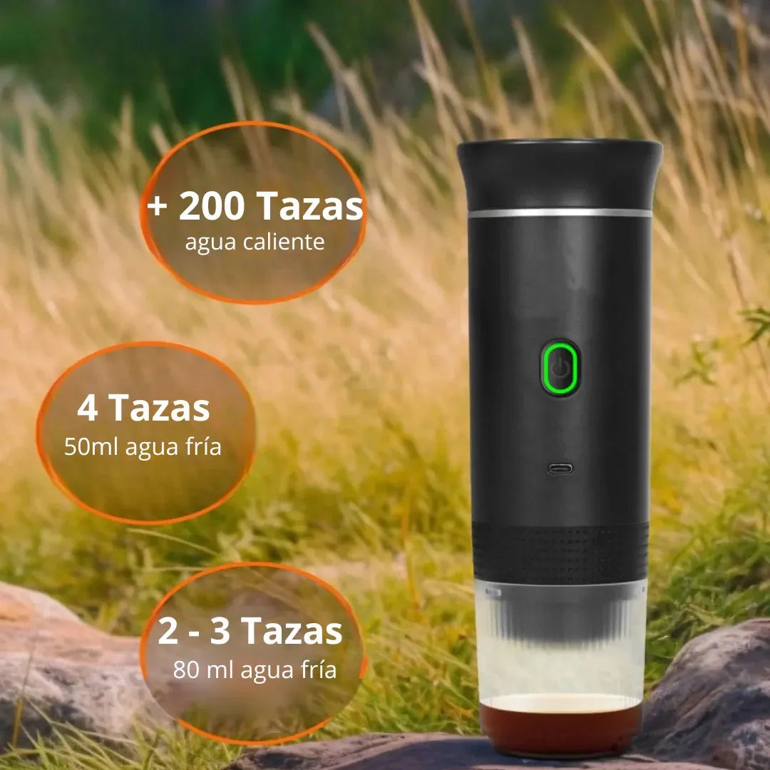 KaffaGo – Cafetera Espresso Portátil 3 en 1