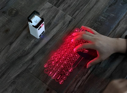 Teclado Láser Pro Light – Tecnología Portátil al Máximo Nivel