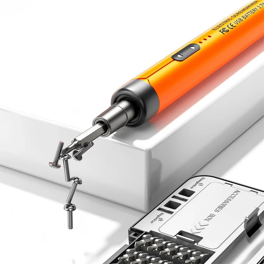 Destornillador Eléctrico 46 en 1 – Potencia, Precisión y Portabilidad en tu Mano