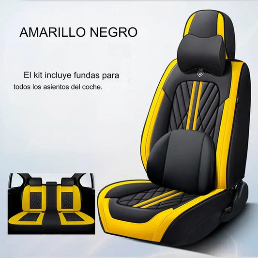 Funda de Asiento de Cuero Para Coches
