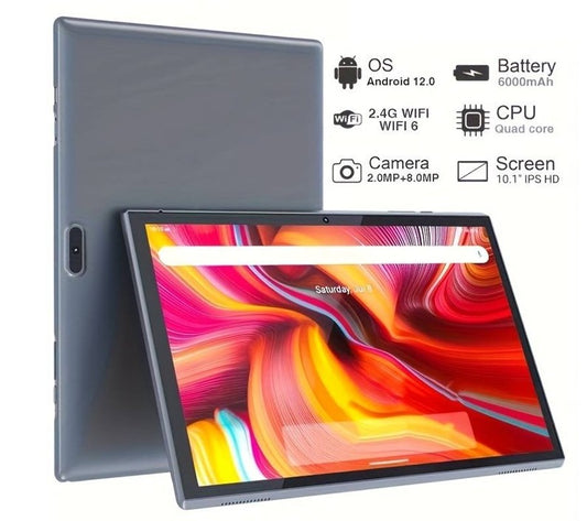NovaTab CP10 – Tablet 10.1 Android 12, 4GB Ram con Batería de 6000 Ah